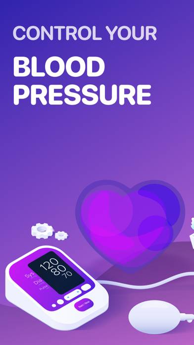 Tonome: Blood Pressure Monitor Schermata dell'app #1