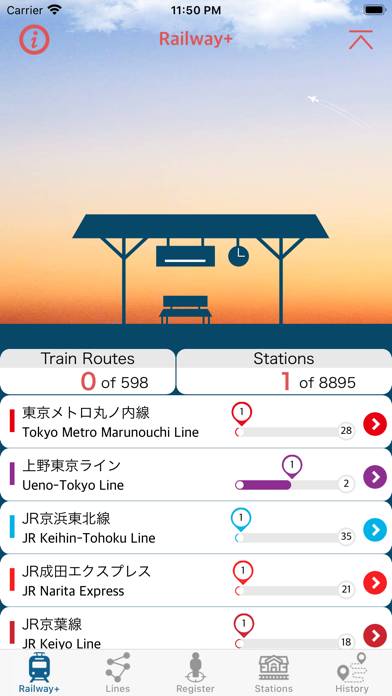 Railway plus.jp App screenshot #1