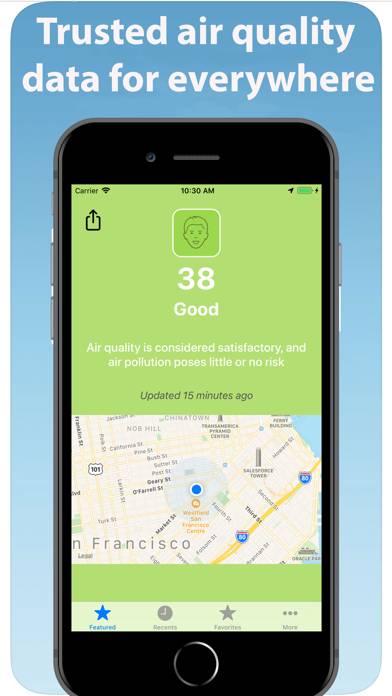Check Air Quality App skärmdump