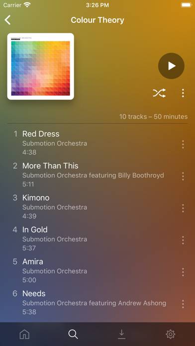 Plexamp App screenshot