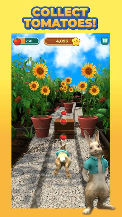 Peter Rabbit Run! Скриншот приложения #2