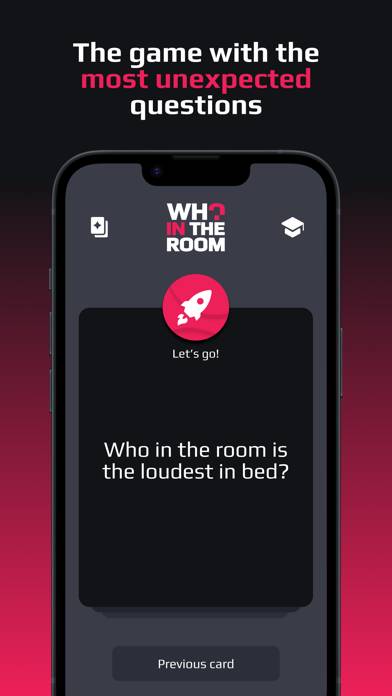 Who in the room? App screenshot #1
