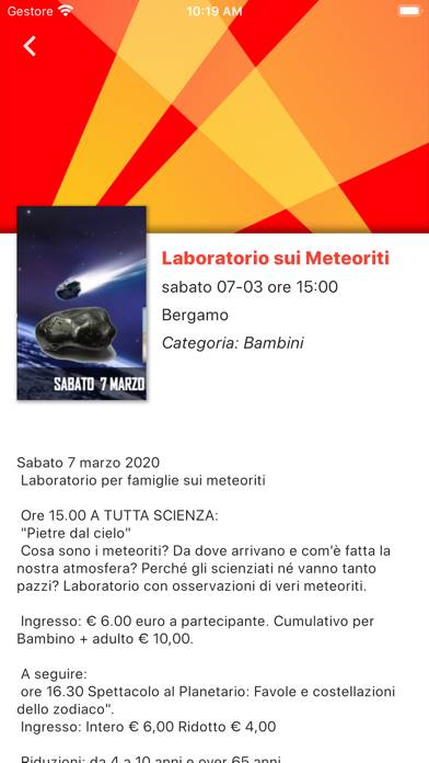 ScovaEventi eventi Lombardia Schermata dell'app #2