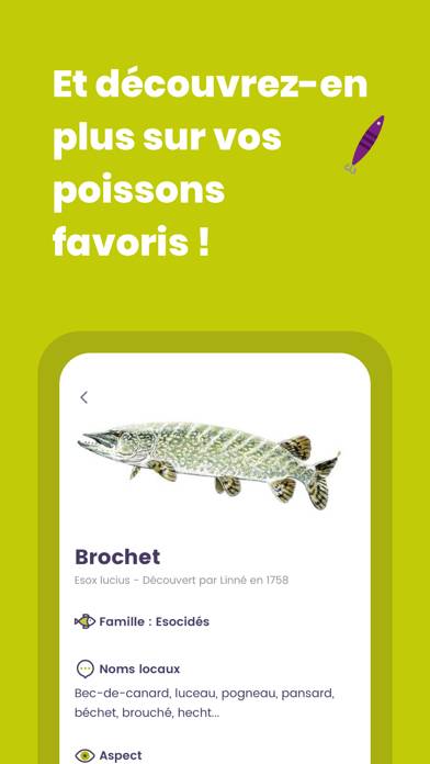 Génération Pêche Capture d'écran de l'application