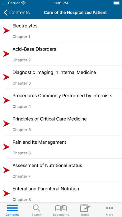 Harrison’s Manual of Med. 20/E Schermata dell'app