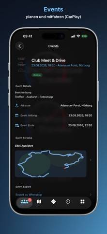Car Performance Tracker Bildschirmfoto