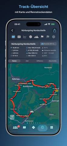 Car Performance Tracker Bildschirmfoto