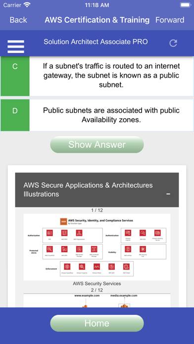Solution Architect Assoc. PRO Captura de pantalla de la aplicación #3