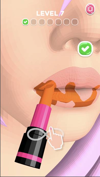 Lip Art 3D Capture d'écran de l'application #3