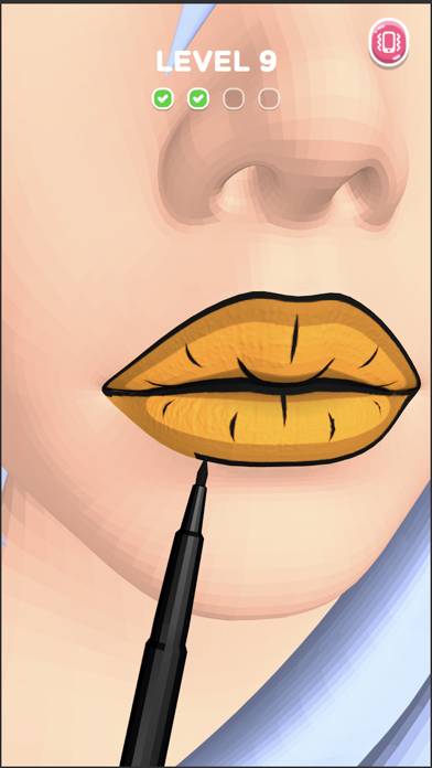 Lip Art 3D Schermata dell'app #6