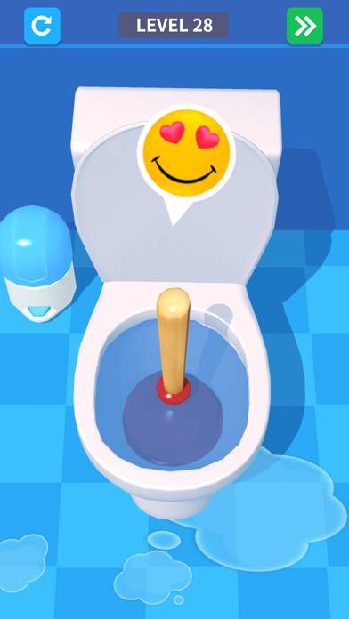 Toilet Games 3D Captura de pantalla de la aplicación #2