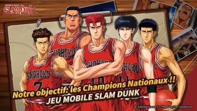 SLAM DUNK capture d'écran