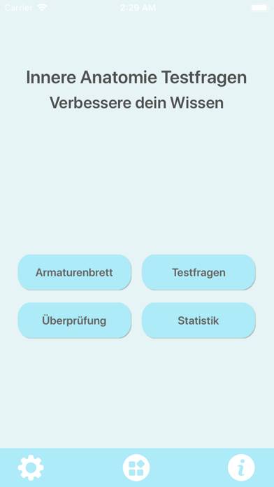 Innere Anatomie Testfragen