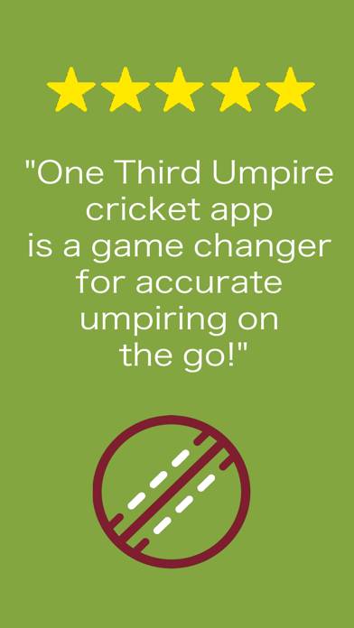 One Third Umpire App screenshot #2