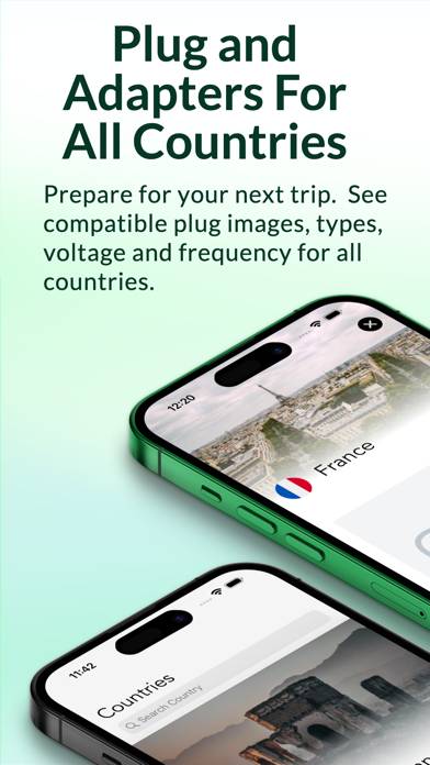 World Travel Plugs Schermata dell'app #1