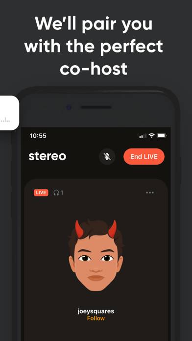 Stereo: Discover Live Podcasts Captura de pantalla de la aplicación #6
