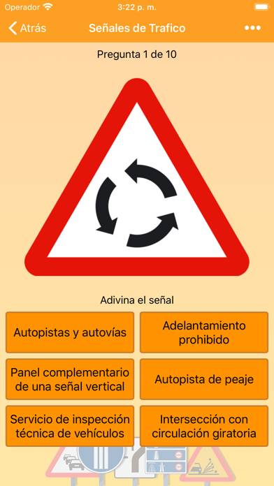 Señales de Trafico de la DGT Captura de pantalla de la aplicación #1