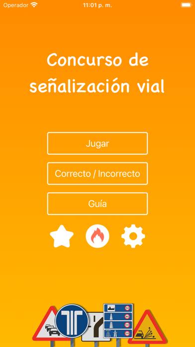 Señales de Trafico de la DGT Captura de pantalla de la aplicación