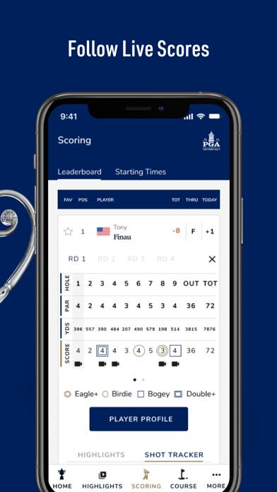 PGA Championships Official App Capture d'écran de l'application #3