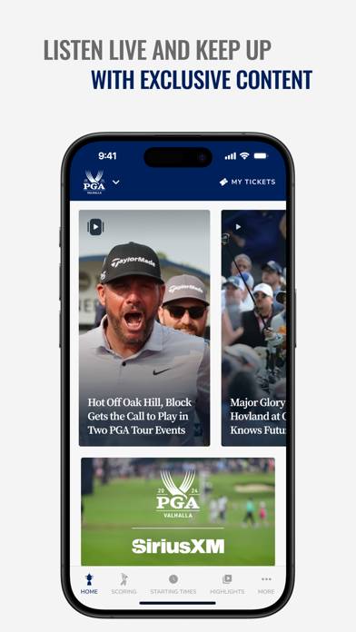 PGA Championships Official App Captura de pantalla de la aplicación #6