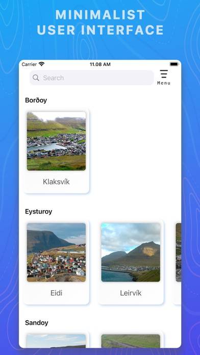 Tidevande Faroe Islands App skärmdump #3