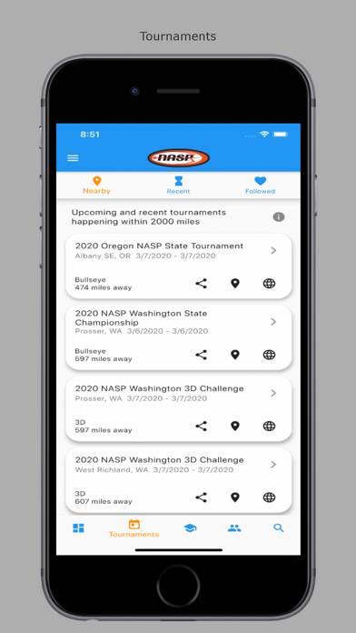 NASP Portal App screenshot