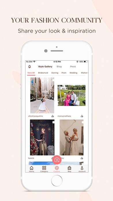 JJsHouse:Bridesmaid Dresses App skärmdump #4
