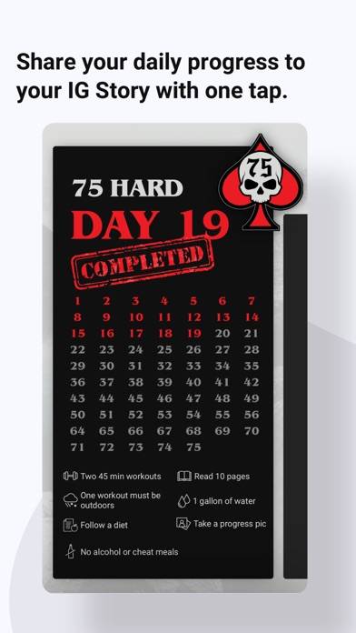 75 Hard App skärmdump #5
