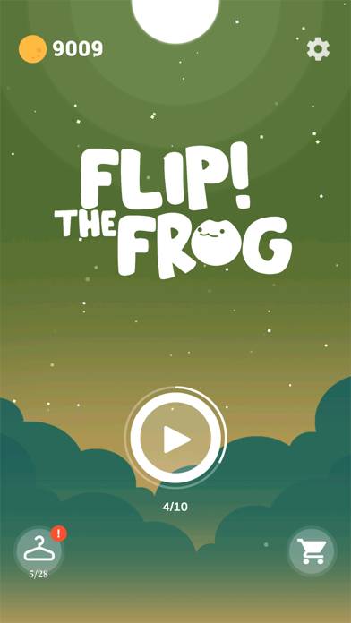Flip! the Frog: Jumping Arcade Скриншот приложения #1