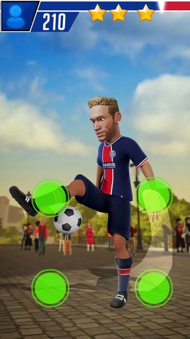 PSG Soccer Freestyle Capture d'écran de l'application #3