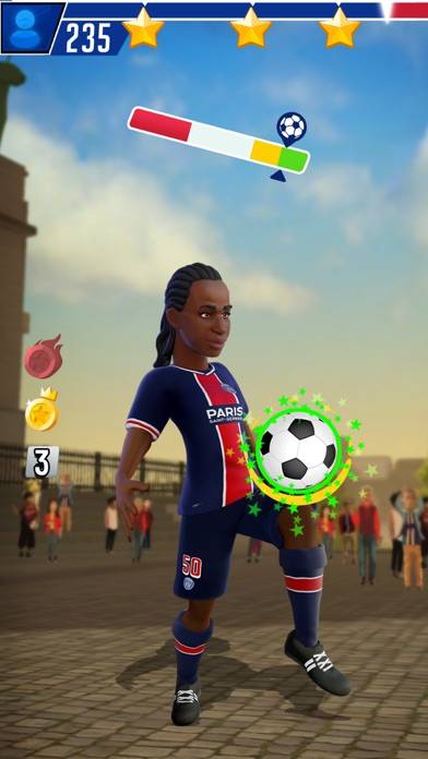 PSG Soccer Freestyle Capture d'écran de l'application #4