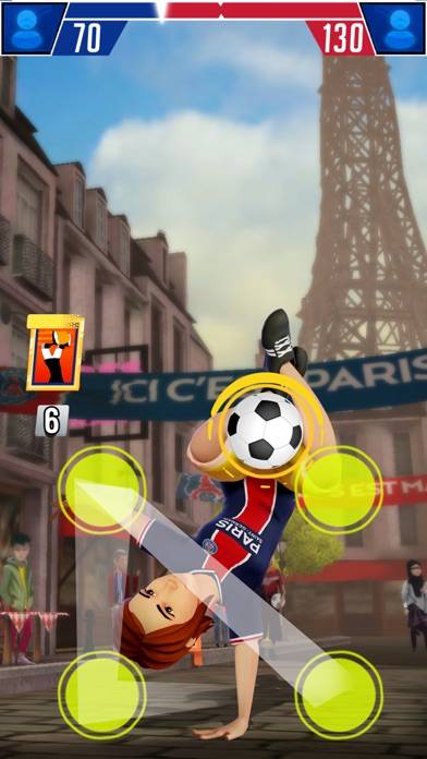 PSG Soccer Freestyle Capture d'écran de l'application #5