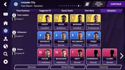 Football Manager 2021 Mobile Schermata dell'app #4