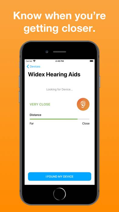 Find Lost Hearing Aids App skärmdump #3