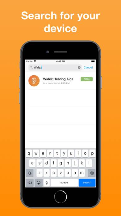Find Lost Hearing Aids App skärmdump #5
