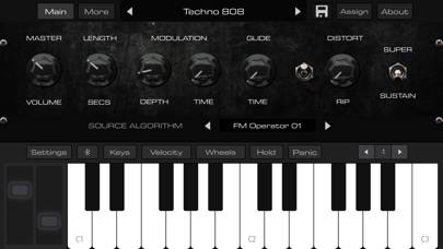 LE01 | Bass 808 Synth plus AUv3 Capture d'écran de l'application #3