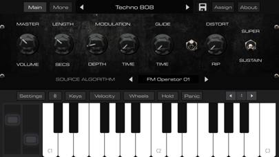 LE01 | Bass 808 Synth plus AUv3 App screenshot