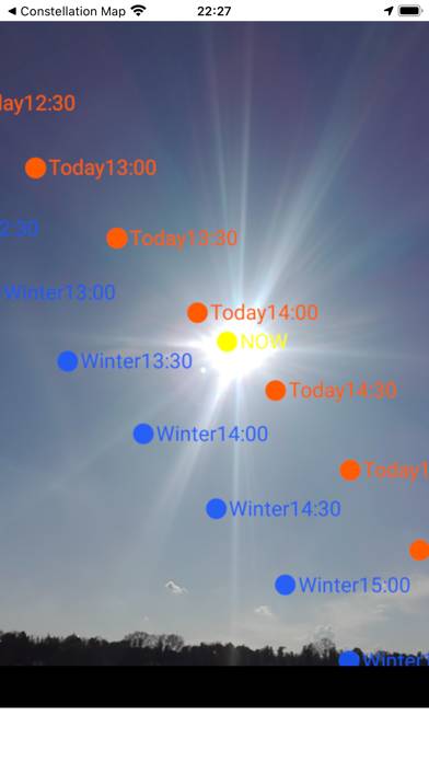 Sun position and path App screenshot