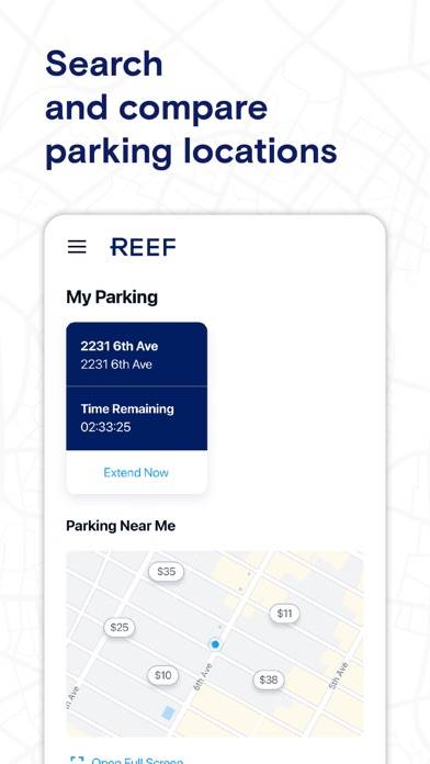REEF Mobile: Parking Made Easy App screenshot #2
