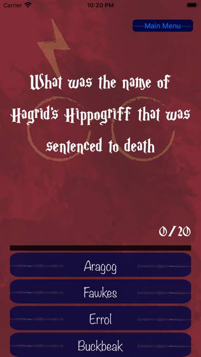 Wizard's Quiz screenshot