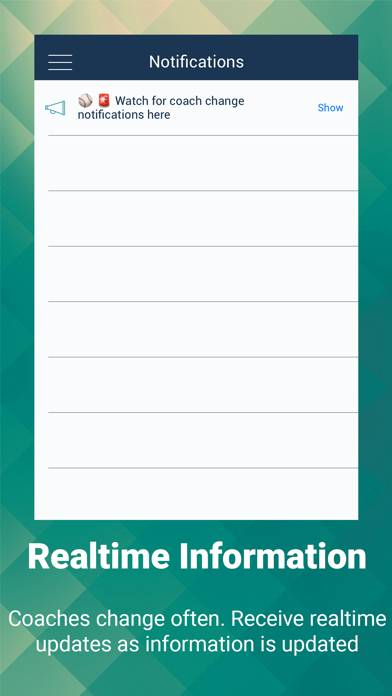 Baseball Bound App screenshot