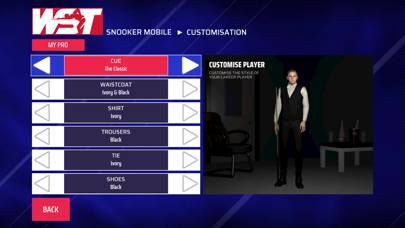 WST Snooker App-Screenshot #2