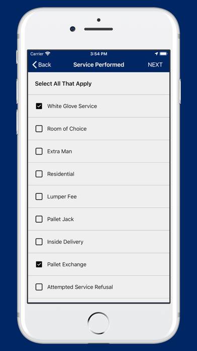 Dsv Delivery App skärmdump