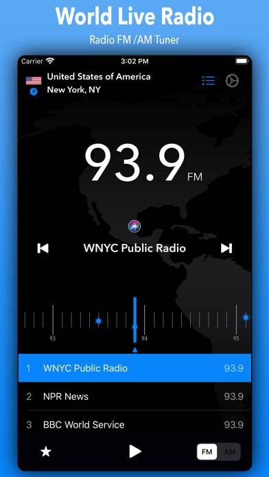 Radio App - Simple Radio Tuner screenshot