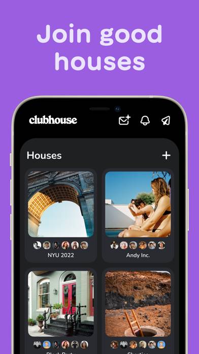 Clubhouse Captura de pantalla de la aplicación #5