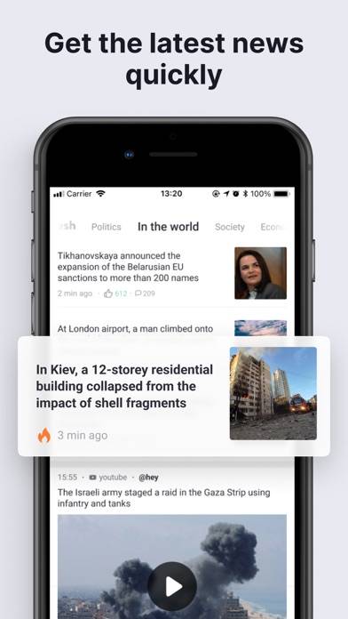 Fresh－Local News & Breaking US Captura de pantalla de la aplicación #2