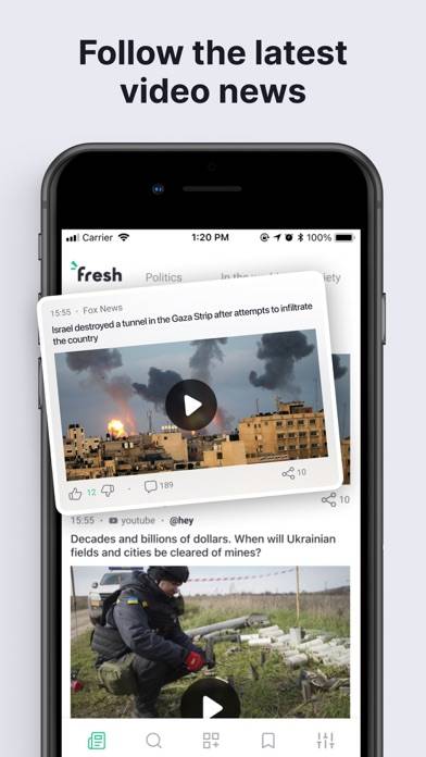 Fresh－Local News & Breaking US Captura de pantalla de la aplicación #3