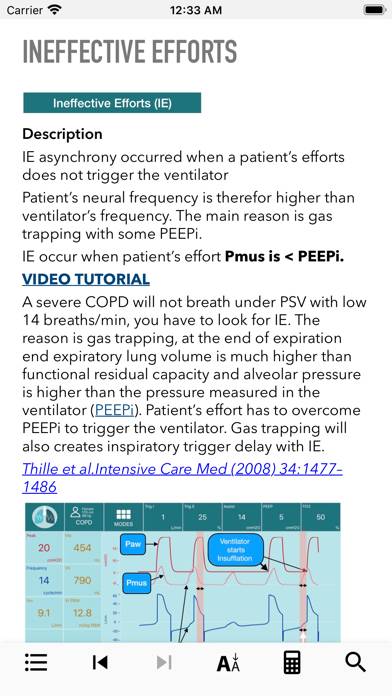 IVentilate Capture d'écran de l'application