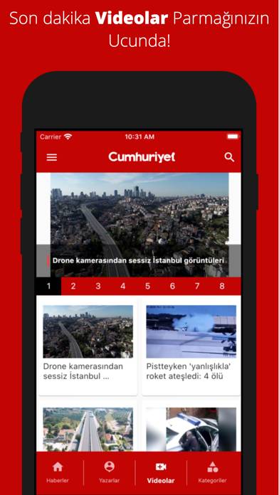 Cumhuriyet App screenshot #2