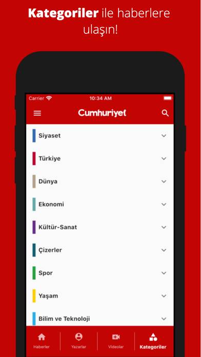 Cumhuriyet App screenshot #3